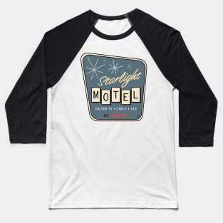 Starlight Motel Baseball T-Shirt